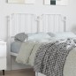 vidaXL Cabecero de metal blanco 120 cm vidaXL Cabecero de metal blanco 120 cm