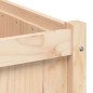 vidaXL Jardineras de exterior 2 unidades madera maciza de pino vidaXL Jardineras de exterior 2 unidades madera maciza de pino