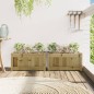 vidaXL Jardineras de exterior 2 unidades madera impregnada de pino vidaXL Jardineras de exterior 2 unidades madera impregnada de pino