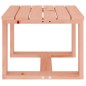 vidaXL Mesa auxiliar de jardín madera maciza douglas 40x38x28,5 cm