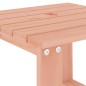 vidaXL Mesa auxiliar de jardín madera maciza douglas 40x38x28,5 cm