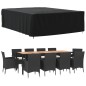 vidaXL Cubierta para muebles de jardín Oxford 420D negro 350x260x90 cm vidaXL Cubierta para muebles de jardín Oxford 420D negro 350x260x90 cm