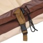 vidaXL Cubierta de banco de 3 plazas Oxford 600D beige 198x97x48/74 cm vidaXL Cubierta de banco de 3 plazas Oxford 600D beige 198x97x48/74 cm