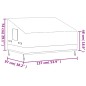 vidaXL Cubierta de banco de 2 plazas Oxford 600D beige 137x97x48/74 cm vidaXL Cubierta de banco de 2 plazas Oxford 600D beige 137x97x48/74 cm
