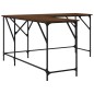 vidaXL Escritorio madera de ingeniería roble marrón 149x149x75 cm vidaXL Escritorio madera de ingeniería roble marrón 149x149x75 cm