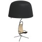 vidaXL Cubierta de sillón colgante Oxford 420D negro Ø 190x115 cm vidaXL Cubierta de sillón colgante Oxford 420D negro Ø 190x115 cm