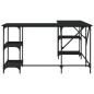vidaXL Escritorio madera de ingeniería negro 139x139x75 cm vidaXL Escritorio madera de ingeniería negro 139x139x75 cm