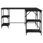 vidaXL Escritorio madera de ingeniería negro 139x139x75 cm vidaXL Escritorio madera de ingeniería negro 139x139x75 cm