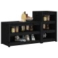 vidaXL Muebles de cocina de exterior 2 pzas madera maciza pino negro vidaXL Muebles de cocina de exterior 2 pzas madera maciza pino negro