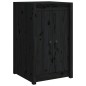 vidaXL Armario de cocina de exterior madera maciza de pino negro vidaXL Armario de cocina de exterior madera maciza de pino negro