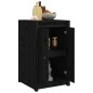 vidaXL Armario de cocina de exterior madera maciza de pino negro vidaXL Armario de cocina de exterior madera maciza de pino negro