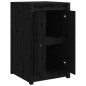 vidaXL Armario de cocina de exterior madera maciza de pino negro vidaXL Armario de cocina de exterior madera maciza de pino negro