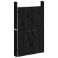 vidaXL Armario de cocina de exterior madera maciza de pino negro vidaXL Armario de cocina de exterior madera maciza de pino negro