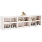 vidaXL Muebles de cocina de exterior 3 pzas madera maciza pino blanco vidaXL Muebles de cocina de exterior 3 pzas madera maciza pino blanco