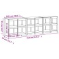 vidaXL Muebles de cocina de exterior 3 pzas madera maciza pino blanco vidaXL Muebles de cocina de exterior 3 pzas madera maciza pino blanco