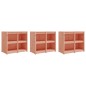 vidaXL Muebles de cocina exterior 3 pzas madera maciza abeto Douglas vidaXL Muebles de cocina exterior 3 pzas madera maciza abeto Douglas