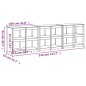 vidaXL Muebles de cocina exterior 3 pzas madera maciza abeto Douglas vidaXL Muebles de cocina exterior 3 pzas madera maciza abeto Douglas