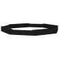 vidaXL Arenero con asientos octógono madera maciza de pino negro