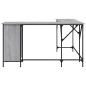 vidaXL Escritorio madera de ingeniería gris Sonoma 141x141x75 cm vidaXL Escritorio madera de ingeniería gris Sonoma 141x141x75 cm
