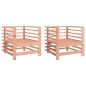 vidaXL Sillones de jardín 2 unidades madera maciza Douglas vidaXL Sillones de jardín 2 unidades madera maciza Douglas