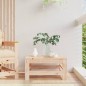 vidaXL Taburete de jardín madera maciza de pino vidaXL Taburete de jardín madera maciza de pino