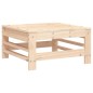 vidaXL Taburete de jardín madera maciza de pino vidaXL Taburete de jardín madera maciza de pino