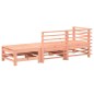 vidaXL Juego de muebles de jardín 3 pzas madera maciza abeto Douglas vidaXL Juego de muebles de jardín 3 pzas madera maciza abeto Douglas
