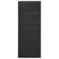 vidaXL Alfombra de sisal para rascador negro 80x200 cm vidaXL Alfombra de sisal para rascador negro 80x200 cm