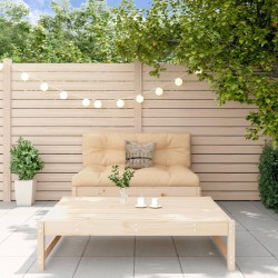 vidaXL Juego de muebles de jardín 2 piezas madera maciza de pino