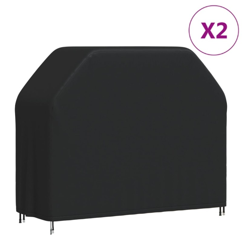 vidaXL Cubiertas para barbacoas 2 uds tela Oxford 420D 147x61x112 cm vidaXL Cubiertas para barbacoas 2 uds tela Oxford 420D 147x61x112 cm
