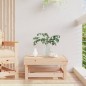 vidaXL Taburete de jardín madera maciza de pino vidaXL Taburete de jardín madera maciza de pino