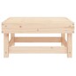 vidaXL Taburete de jardín madera maciza de pino vidaXL Taburete de jardín madera maciza de pino