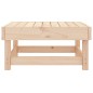 vidaXL Taburete de jardín madera maciza de pino vidaXL Taburete de jardín madera maciza de pino