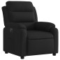 vidaXL Sillón reclinable eléctrico de tela negro vidaXL Sillón reclinable eléctrico de tela negro