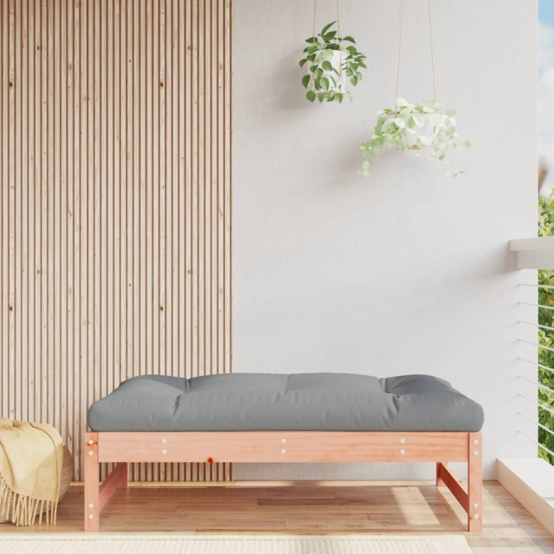 vidaXL Taburete de jardín madera maciza de abeto Douglas 120x80 cm vidaXL Taburete de jardín madera maciza de abeto Douglas 120x80 cm
