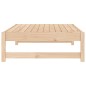 vidaXL Taburete de jardín madera maciza de pino 120x80 cm vidaXL Taburete de jardín madera maciza de pino 120x80 cm
