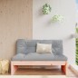 vidaXL Sofá central de jardín madera maciza de abeto Douglas 120x80 cm vidaXL Sofá central de jardín madera maciza de abeto Douglas 120x80 cm