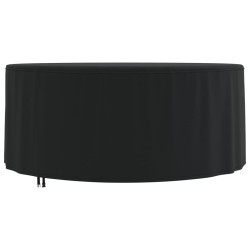 vidaXL Cubiertas muebles jardín 2 uds tela Oxford 420D Ø 182x71 cm