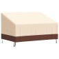 vidaXL Cubiertas banco 2 plazas 2 uds tela Oxford 600D 137x97x48/74 cm vidaXL Cubiertas banco 2 plazas 2 uds tela Oxford 600D 137x97x48/74 cm