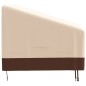 vidaXL Cubiertas banco 2 plazas 2 uds tela Oxford 600D 137x97x48/74 cm vidaXL Cubiertas banco 2 plazas 2 uds tela Oxford 600D 137x97x48/74 cm
