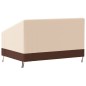 vidaXL Cubiertas banco 2 plazas 2 uds tela Oxford 600D 137x97x48/74 cm vidaXL Cubiertas banco 2 plazas 2 uds tela Oxford 600D 137x97x48/74 cm