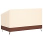 vidaXL Cubiertas banco 3 plazas 2 uds tela Oxford 600D 159x84x56/81 cm vidaXL Cubiertas banco 3 plazas 2 uds tela Oxford 600D 159x84x56/81 cm