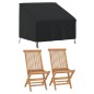vidaXL Cubiertas sillas jardín 2 uds tela Oxford 420D 96x79x49/74 cm vidaXL Cubiertas sillas jardín 2 uds tela Oxford 420D 96x79x49/74 cm