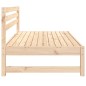 vidaXL Sofá central de jardín madera maciza de pino 120x80 cm vidaXL Sofá central de jardín madera maciza de pino 120x80 cm