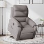 vidaXL Sillón eléctrico reclinable elevable de tela gris taupe vidaXL Sillón eléctrico reclinable elevable de tela gris taupe