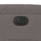 vidaXL Sillón eléctrico reclinable elevable de tela gris taupe vidaXL Sillón eléctrico reclinable elevable de tela gris taupe