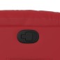 vidaXL Sillón reclinable elevable cuero artificial rojo vidaXL Sillón reclinable elevable cuero artificial rojo