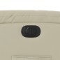 vidaXL Sillón reclinable eléctrico de cuero sintético crema vidaXL Sillón reclinable eléctrico de cuero sintético crema