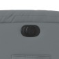 vidaXL Sillón reclinable eléctrico de cuero sintético gris vidaXL Sillón reclinable eléctrico de cuero sintético gris