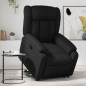 vidaXL Sillón reclinable elevable cuero artificial negro vidaXL Sillón reclinable elevable cuero artificial negro
